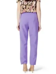 Rosa Hose mit hoher Taille