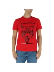 Rotes Tiger-T-Shirt Plein Sport