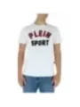 Weißes Plein Sport T-Shirt Jeans