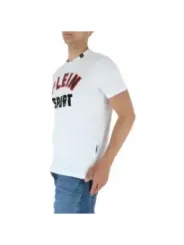 Weißes Plein Sport T-Shirt Jeans
