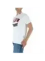 Weißes Plein Sport T-Shirt Jeans
