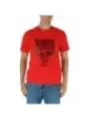 Rotes Tiger-T-Shirt mit Logo