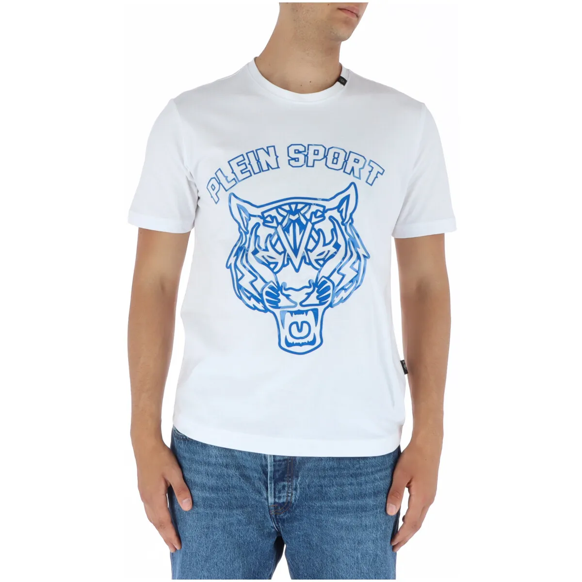 Herren T-Shirt Weiß 382554