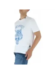 Weißes Plein Sport Tiger T-Shirt