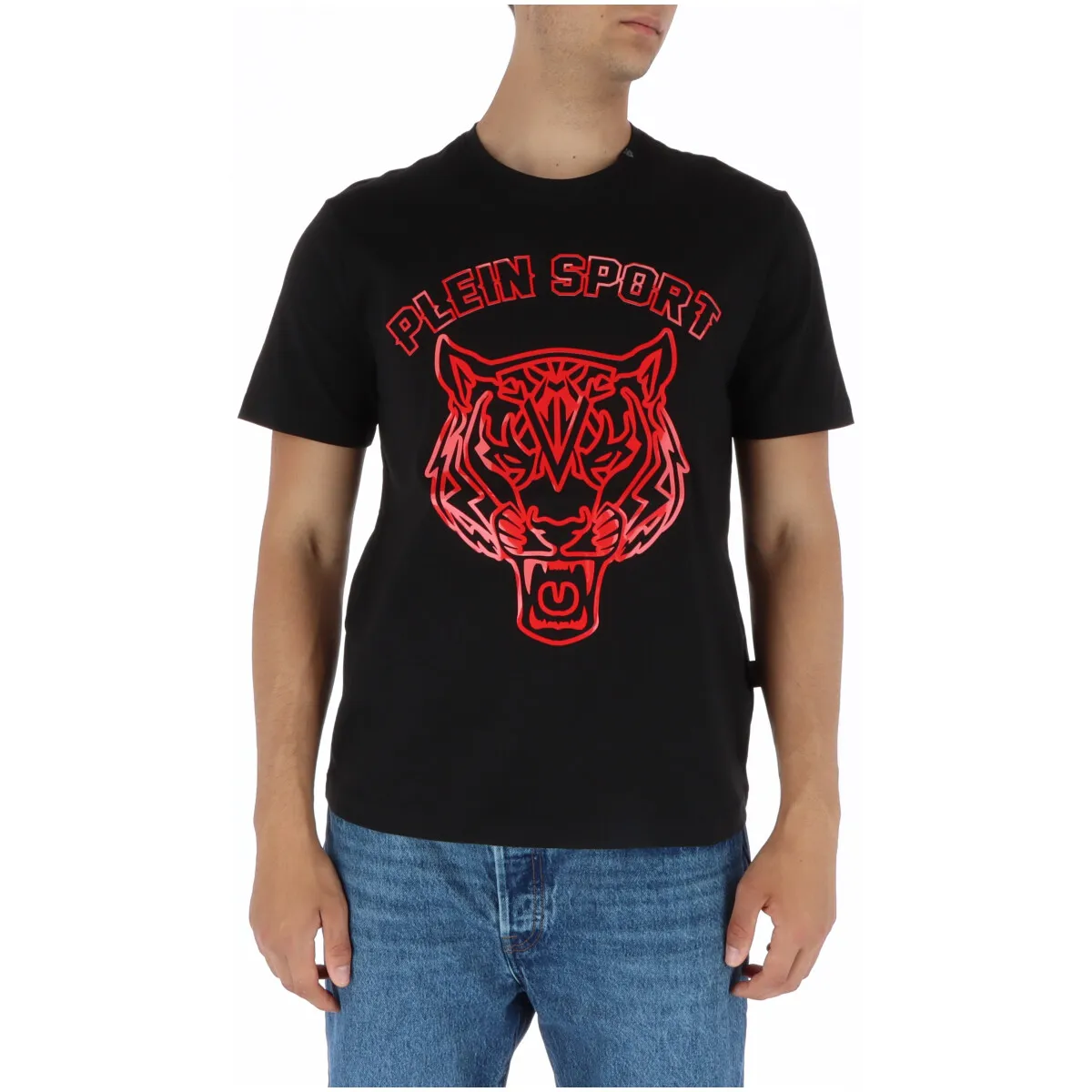 Herren T-Shirt Schwarz 382553