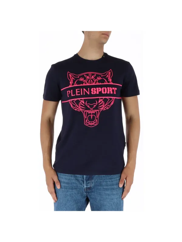 Plein Sport Tiger Grafik T-Shirt