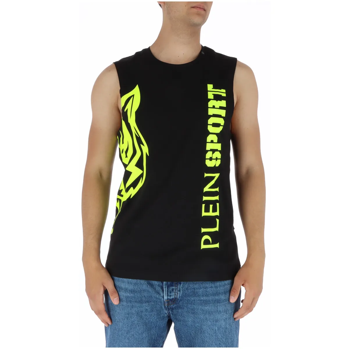 Herren Tank-Tops Schwarz 380285