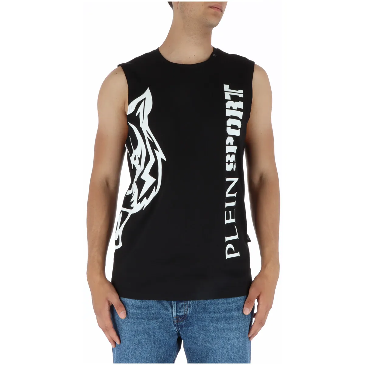 Herren Tank-Tops Schwarz 380191