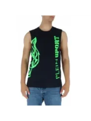 Neon-grünes Plein Sport Tanktop für Herren