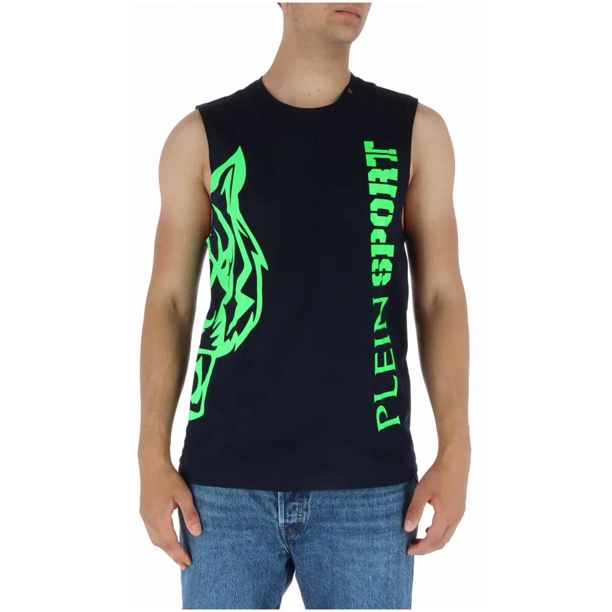 Herren Tank-Tops Blau 380190