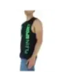 Schwarzes Plein Sport Tanktop mit Aufschrift