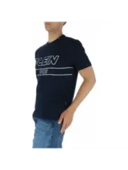 Schwarzes Plein Sport Logo T-Shirt