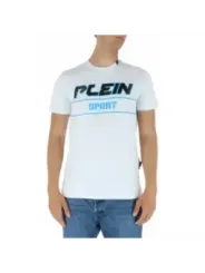 Weißes Plein Sport Logo T-Shirt