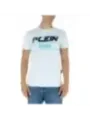 Weißes Plein Sport Logo T-Shirt