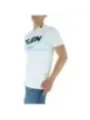 Plein Sport weißes Baumwoll-T-Shirt