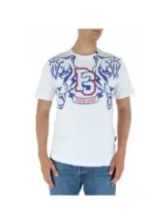 Weißes T-Shirt mit Tigerdruck