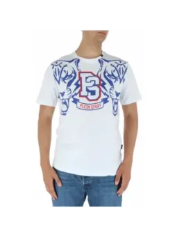 Weißes T-Shirt mit Tigerdruck