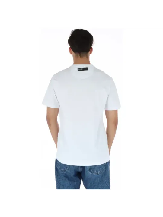 Schlichtes Plein Sport Baumwoll-T-Shirt