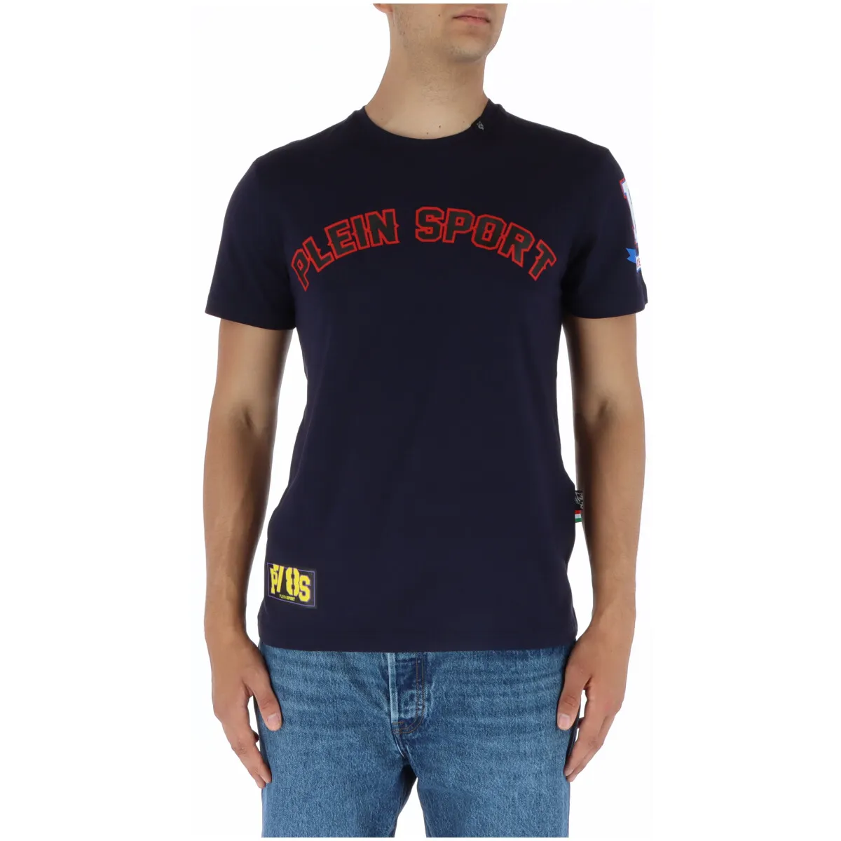 Herren T-Shirt Blau 382447