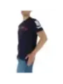 Plein Sport navy besticktes Rundhals-Shirt