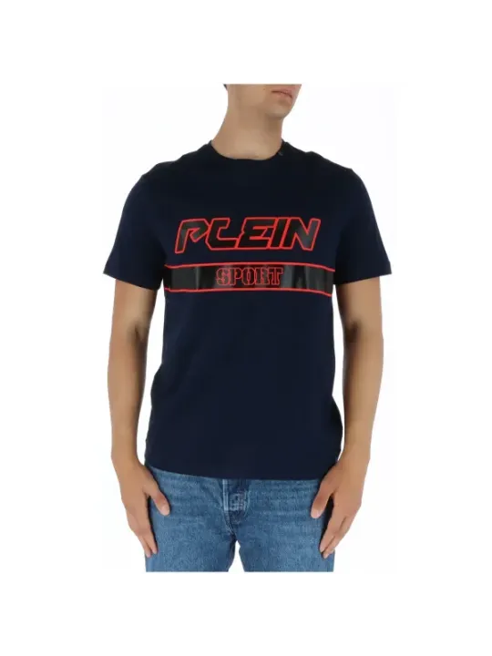 Navy Plein Sport Logo T-Shirt