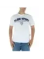 Weißes Plein Sport Boxhandschuh T-Shirt