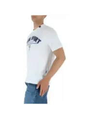 Weißes Plein Sport T-Shirt Logo