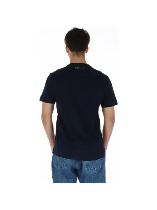 Schwarzes Plein Sport Logo T-Shirt