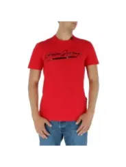 Rotes Plein Sport Logo T-Shirt