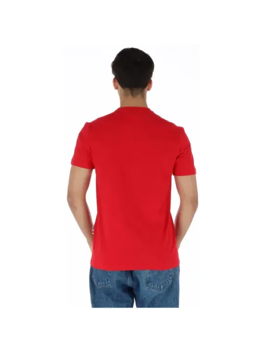 Rotes Plein Sport T-Shirt Herren