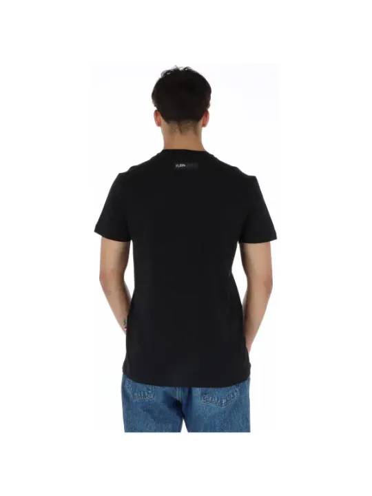Schwarzes Plein Sport T-Shirt hinten