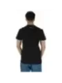 Schwarzes Plein Sport T-Shirt hinten