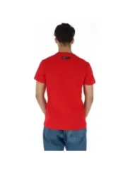 Rotes Plein Sport T-Shirt