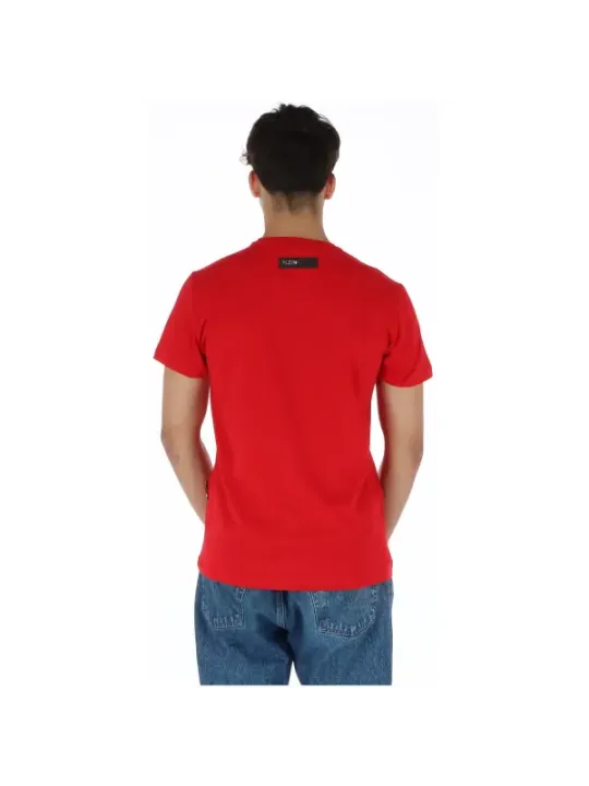 Rotes Plein Sport T-Shirt