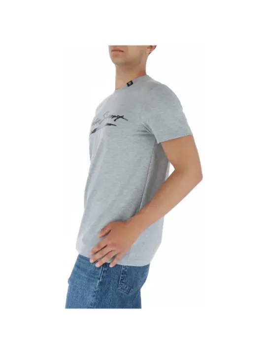 Graues Plein Sport T-Shirt Text