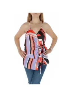 Gestreiftes, modernes Annarita N Top