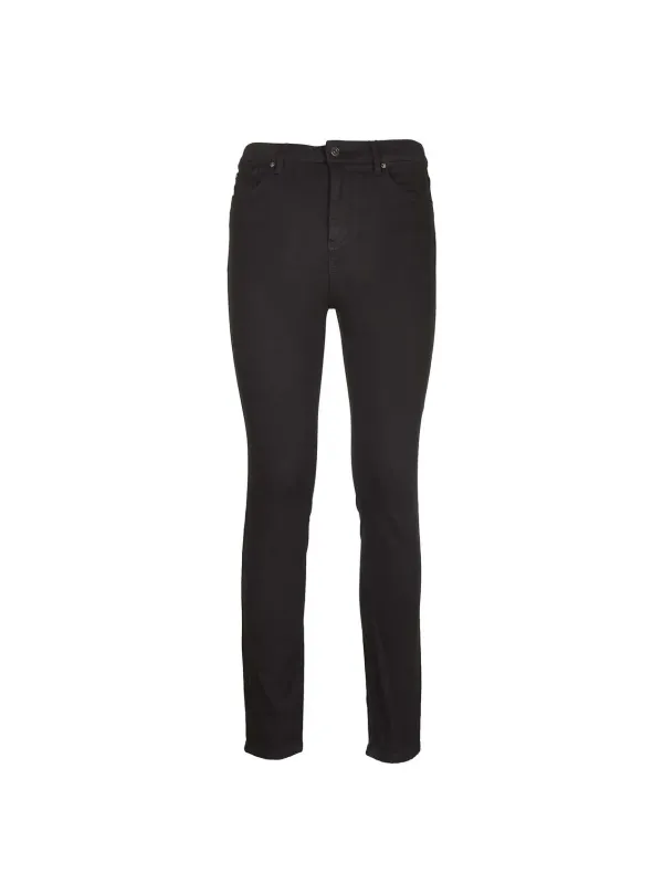 Schwarze Slim-Fit Jeans Herren