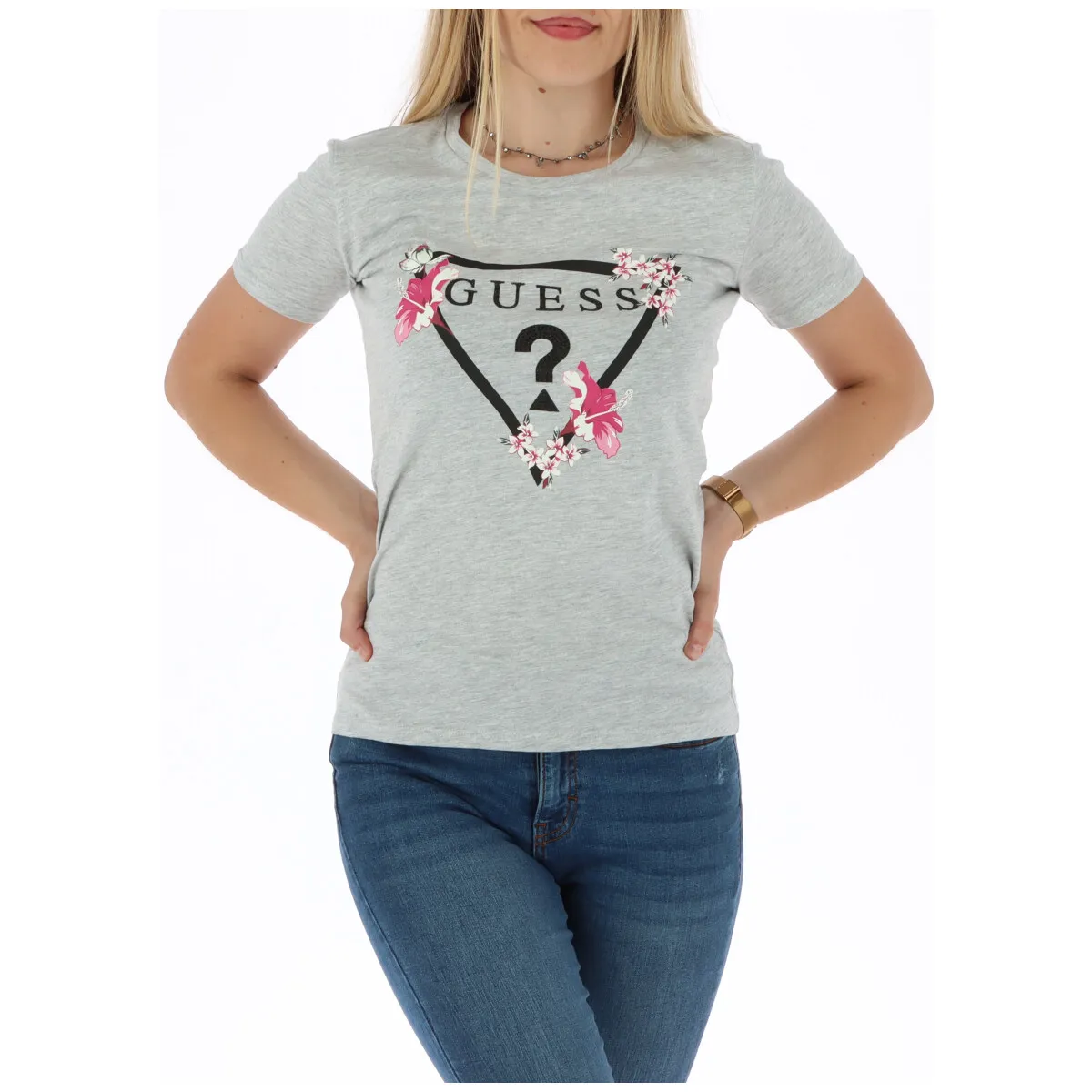 Guess T-Shirt Grau 224890