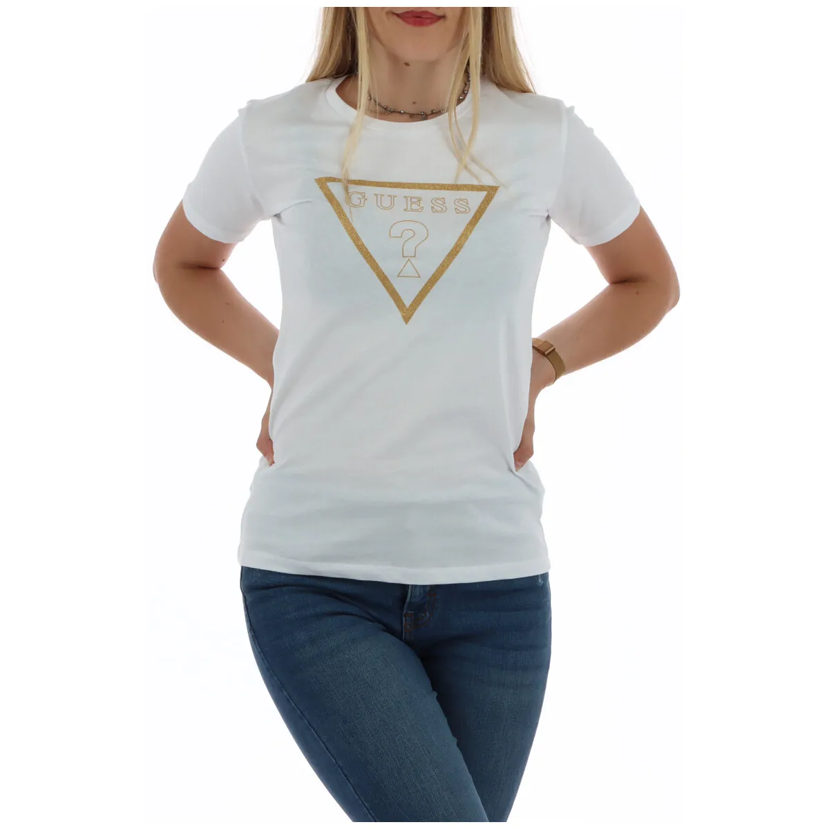 Guess T-Shirt Weiß 224862