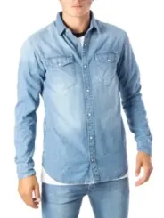Jack & Jones Herren Hemd Blau | online kaufen