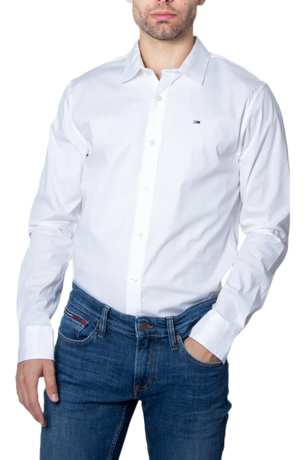 Herren Hemd Weiß 142867