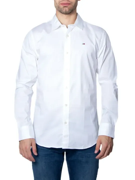 Weißes Tommy Hilfiger Herrenhemd