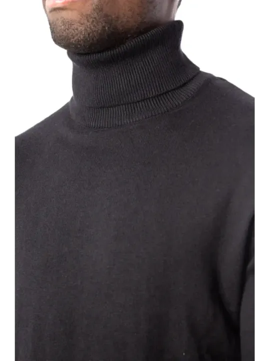 Schwarzer Rollkragenpullover von Jack & Jones