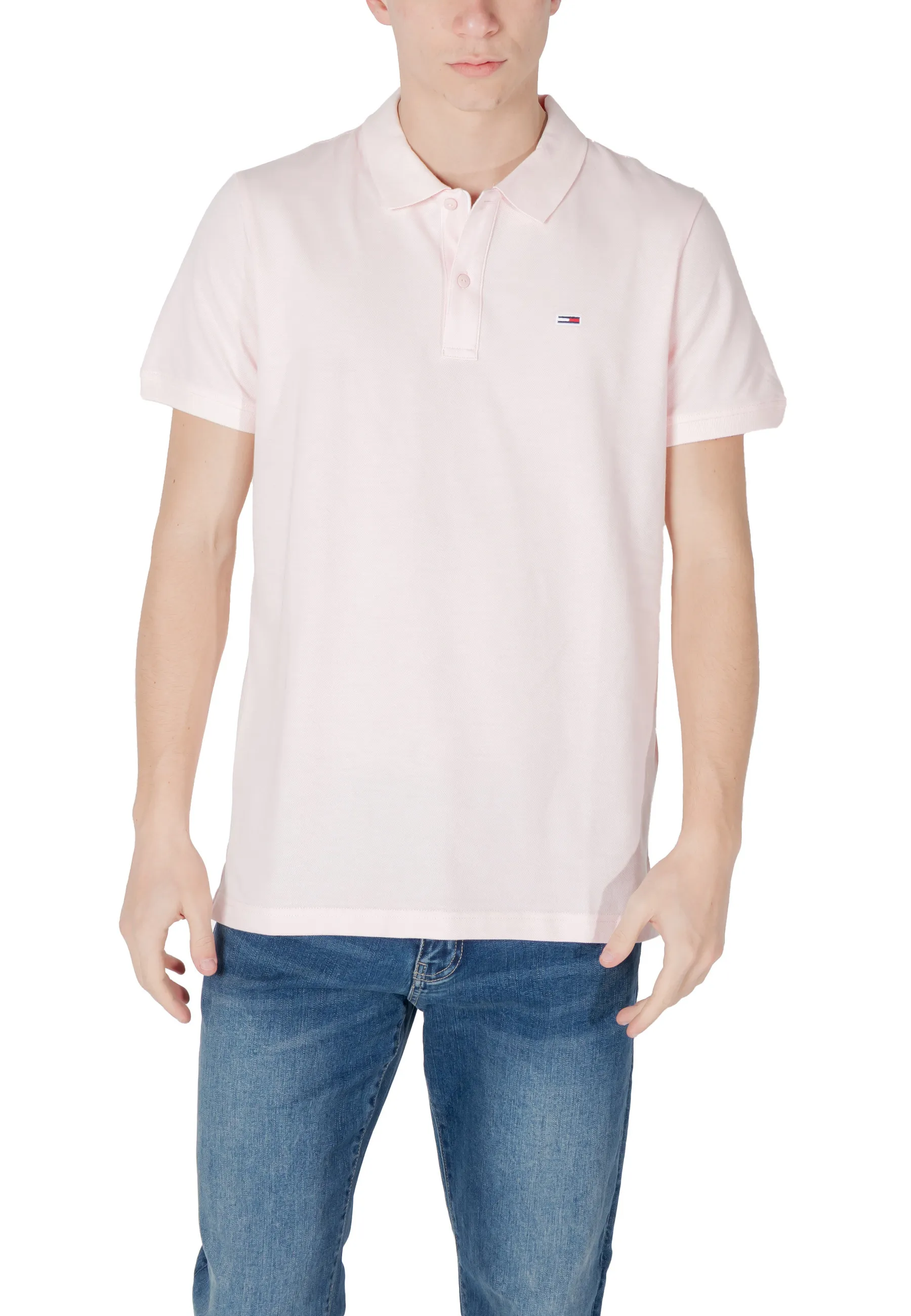 Herren Polo Rosa 485849