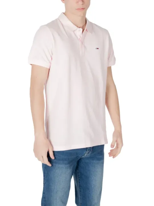 Rosa Tommy Hilfiger Polo-Shirt