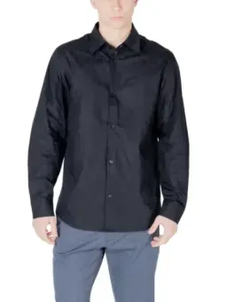 Schwarzes Armani Exchange Herrenhemd