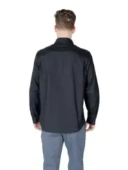 Schwarzes Armani Exchange Hemd klassisch