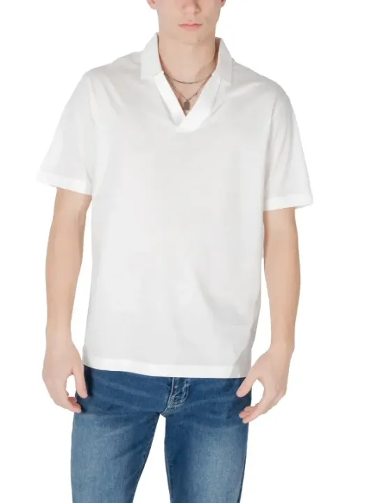 Armani Exchange V-Neck Poloshirt kurzärmlig