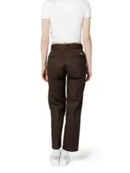 Braune Dickies Damen Hosen Straight Leg