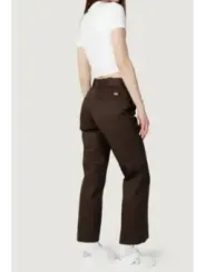 Braune Cropped Dickies-Hosen